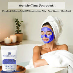 Moroccan Beauty Nila Powder | Blue Nila Skin Whitening Powder 120g