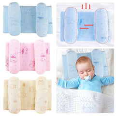 Cute Anti-heading Pillow Infant Baby Soft Pillow Prevent Flat Head Anti Roll New Baby Pillow Sleeping Support