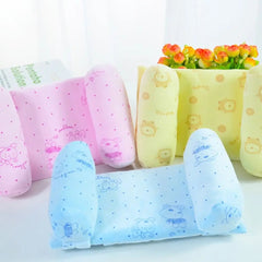 Cute Anti-heading Pillow Infant Baby Soft Pillow Prevent Flat Head Anti Roll New Baby Pillow Sleeping Support